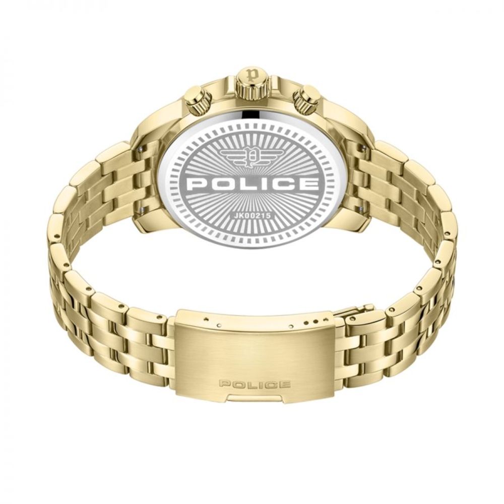 Police Gold Stainless Steel Watch